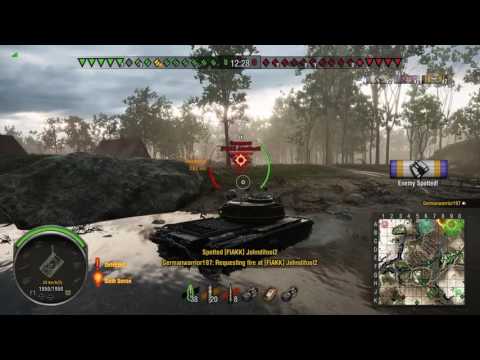 World of Tanks console Centurion AX 9k dmg combined