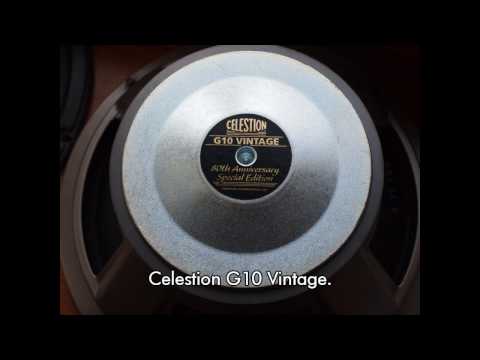 10 inch guitar speaker shootout - Jensen, Celestion, Eminence