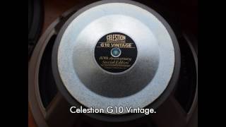 Video thumbnail for 10 inch guitar speaker shootout - Jensen, Celestion, Eminence by Q.B. Amplification