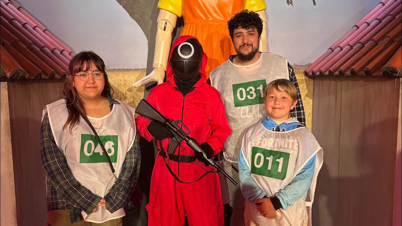 Experience the thrill of Squid Game firsthand as a visitor.