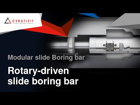 KOMET®  Rotary-driven slide boring bar