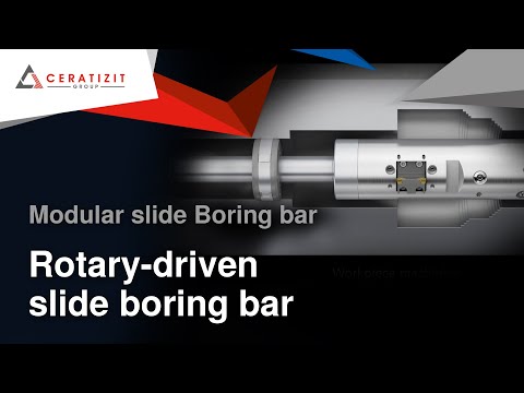 Rotary Driven Slide Boring Bar