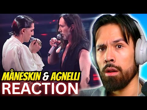 MANESKIN Amandoti Amami Ancora and Manuel Agnelli REACTION  Orchestrated by Enrico Melozzi Sanremo