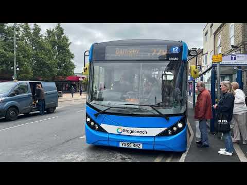 22X Stagecoach Bus - Wath to Wombwell High Street (Full Ride)