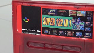 Time to Check the "122 in 1" PAL SNES Collection !!