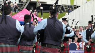 preview picture of video 'Field Marshall Pipe Band at Derry 2013 - All Ireland Pipe Band Competition'