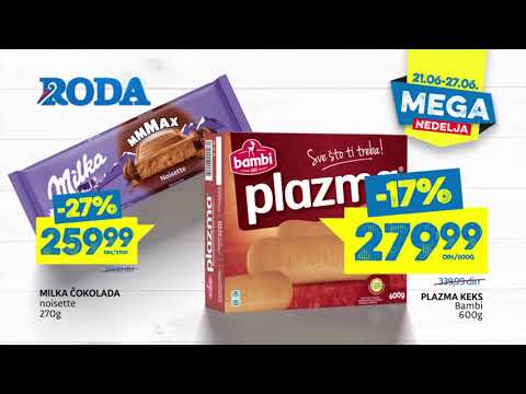 Roda | Mega nedelja 21.06 - 27.06.2019.