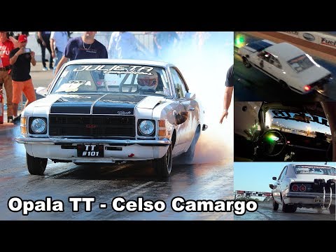 Opala TT Celso Camargo - 402m em 7.3s e empinada!