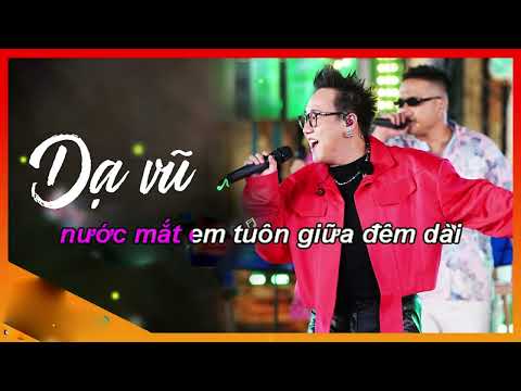 KARAOKE |DẠ VŨ | Trung Quân x Tăng Duy Tân | Live cover