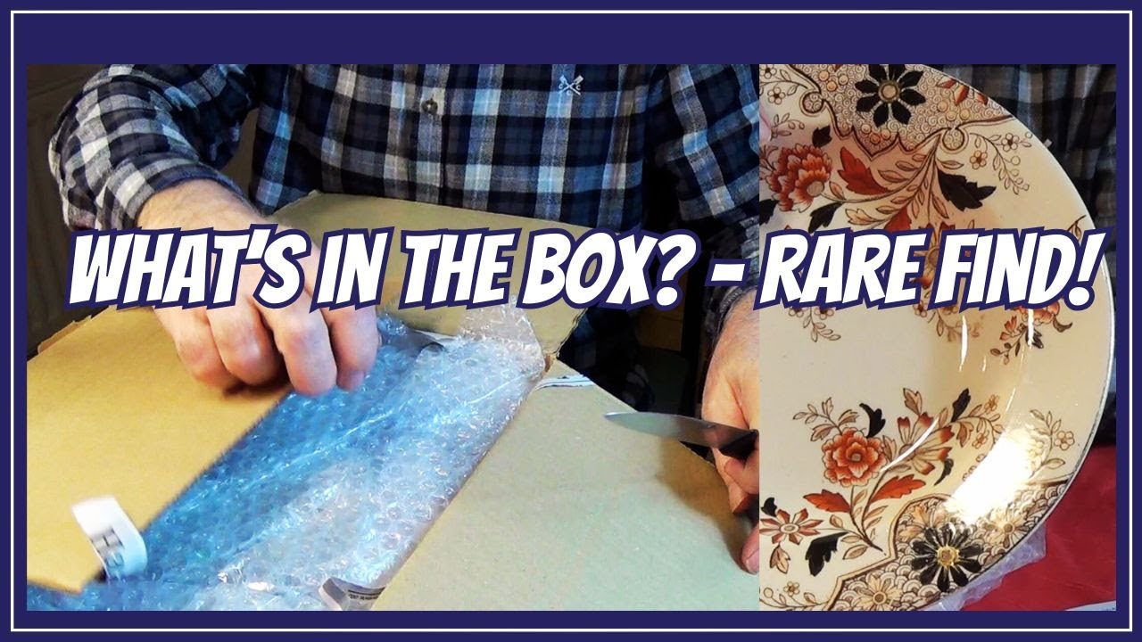 Unboxing Antique Pottery: Lost Stoke-on-Trent Backstamp Found