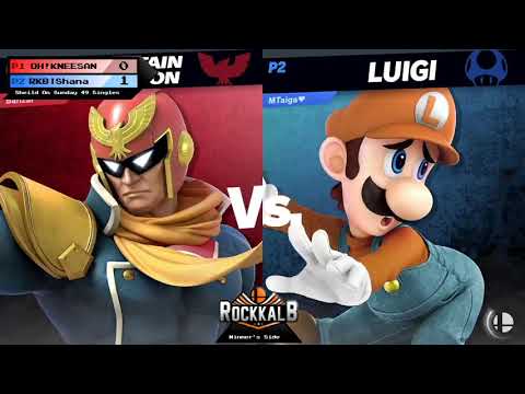 SoS 49 Winners Semis: Oh!KneeSan (C.Falcon) V.S. RKB|Shana (Luigi)