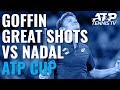 David Goffin Brilliant Shots in Win vs Nadal | ATP Cup 2020