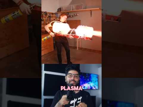 He made a real life plasma gun