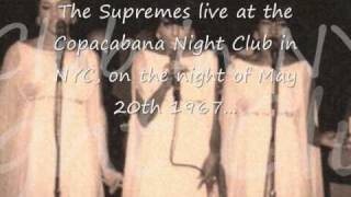 The Supremes Live at the Copa '67...pt. 1