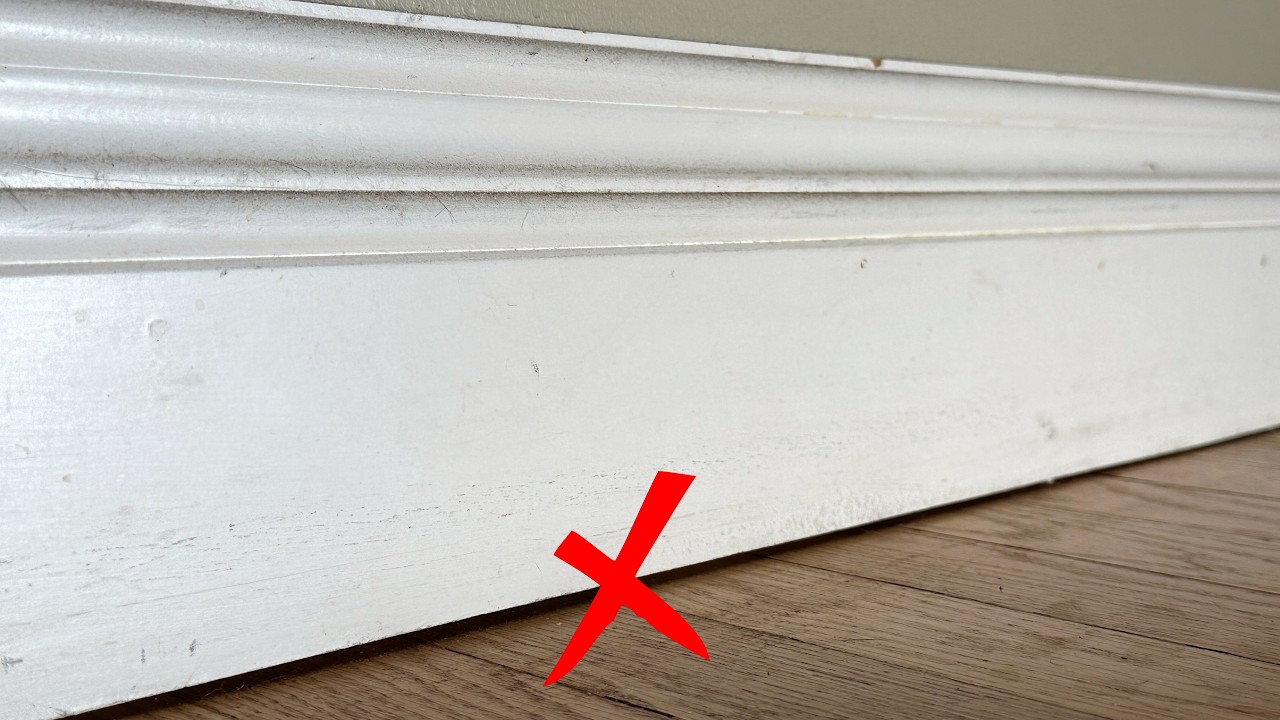 Should I leave a gap under skirting boards? Wiki REF