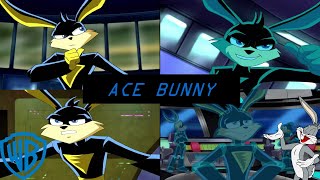 Ace Bunny being 'iconic star leader' for 33 minutes straight | Loonatics Unleashed (S1)