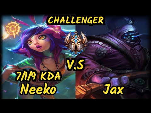 TSM Broken Blade (NEEKO) vs JAX - 7/1/9 KDA TOP CHALLENGER GAMEPLAY - NA