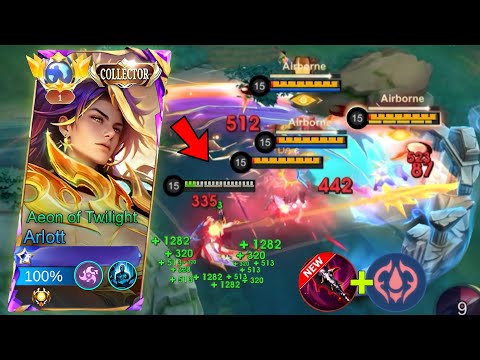 FINALLY! I FOUND PERFECT BUILD AND EMBLEM ARLOTT FOR SUSTAIN AND DAMAGE! (Must try!)