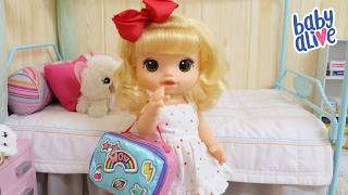 BABY ALIVE AURORA VAI TER AULAS DE ADAPTAÇÃO NA ESCOLA
