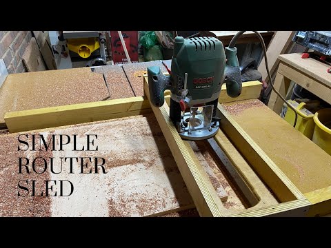 A Simple Router Sled anyone can make