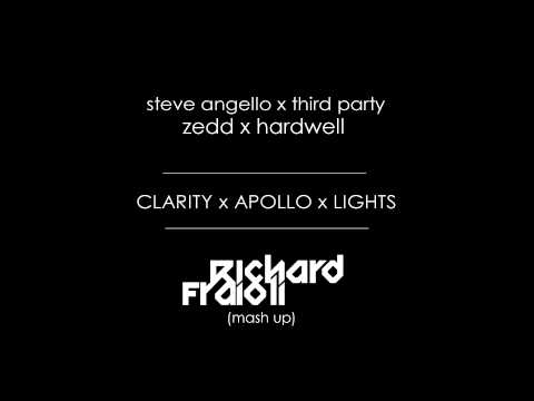 Steve Angello, Third Party, Zedd, Hardwell - Clarity Apollo Lights (Richard Fraioli Mashup)