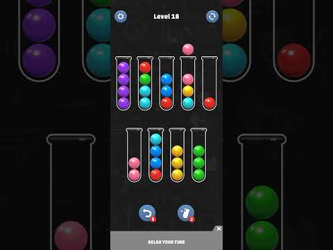 Ball Sort Puzzle Level 18 Color Ball Sort: Puzzle Game Kiwi Fun playlist - YouTube