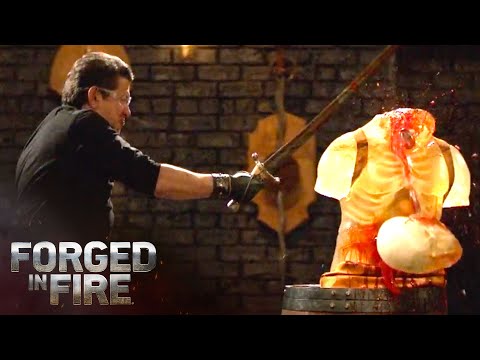 HEADS ROLL! Attila's Sword of Mars ANNIHILATES! (Season 6) | Forged in Fire