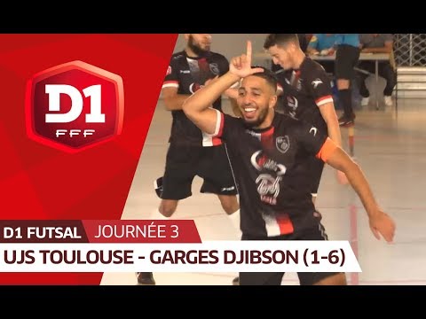 J3 :  UJS Toulouse - Garges Djibson Futsal (1-6), le résumé