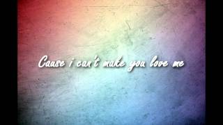 [HD] Kelly Clarkson - I Can&#39;t Make You Love Me W/ Lyrics