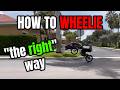 PROPER WAY TO WHEELIE YOUR SURRON