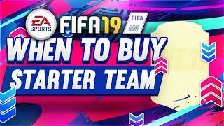 WHEN TO BUY YOUR STARTER TEAM? FIFA 19 Ultimate Team Trading Tips | Best Time To Buy & Sell Players