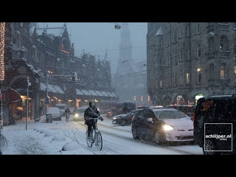 171211 snow in amsterdam