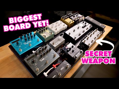 HUGE Pedalboard BUILD! HX Stomp XL, Strymon BigSky, Timeline, HX One, Jackson Audio Bloom and MORE!