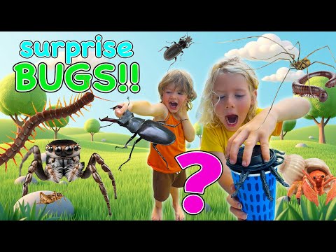 INSETTO MISTERIOSO A SORPRESA per BAMBINI! Juju e Stellan svelano i segreti delle tazze piene di ...