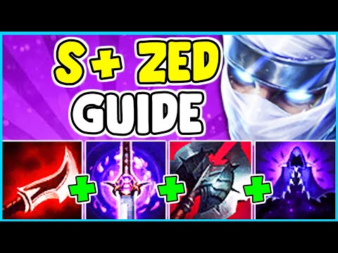 HOW TO PLAY ZED MID & SOLO CARRY In Season 10 | Zed Guide S10 - League Of Legends