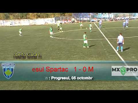 Rezumat etapa 7 : AFC Progresul 1944 Spartac - ACS MX Pro Academy  1 – 2 ( 1 – 1 )