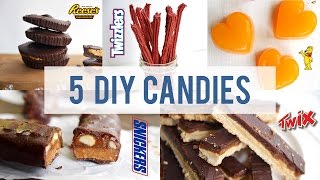 POPULAR CANDY MADE HEALTHY | 5 DIY Halloween Treats