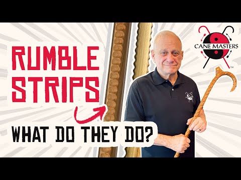 How Rumble Strips Can Protect You | Tactical Cane Defense