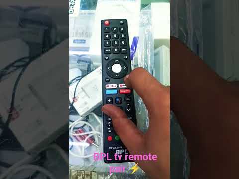 BPL smart tv remote pair ⚡#bpl #smarttv #tvremote #electronic #information #shorts