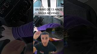Niño salva la vida a 60 niños. #supervivencia #emergencia #curiosidades