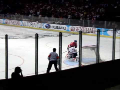 Nájezd z utkání ZSC - Blackhawks