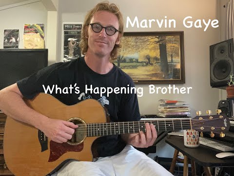 What's Happening Brother Guitar Lesson - Marvin Gaye - Advanced Chords Tutorial