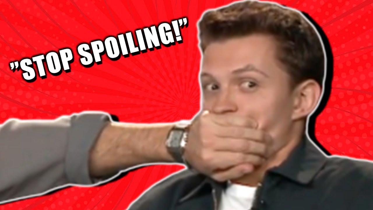 tom holland spoiling marvel movies for 13 minutes straight