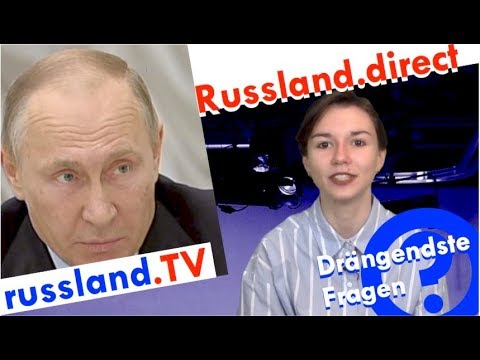 Putin: Drängendste Fragen an Russlands Präsidenten [Video]