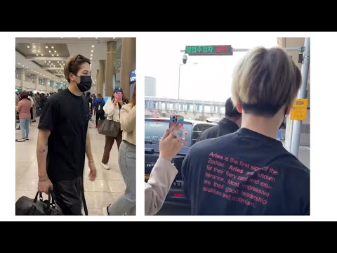【23/03/18】 JKS x 🧑‍💻　🇨🇳🛬🇰🇷に到着 #magicmanworldtour #jacksonwangworldtour