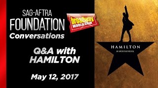 Conversations on Broadway: HAMILTON video