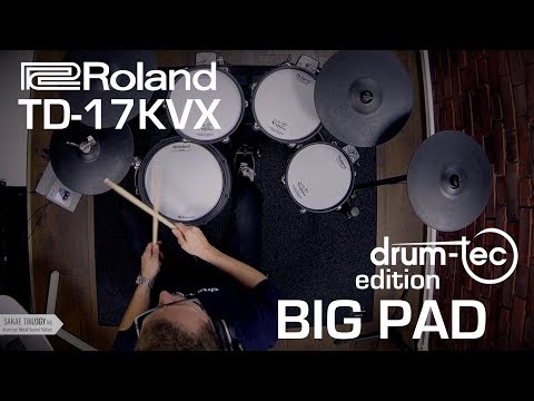 Roland TD-17 KVX electronic drumkit drum-tec edition Big Pad with PDX-100
