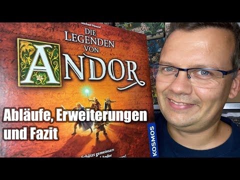 Die Legenden von Andor von Kosmos (Abläufe, Überblick, Erweiterungen, Fazit) - ab 10 Jahre