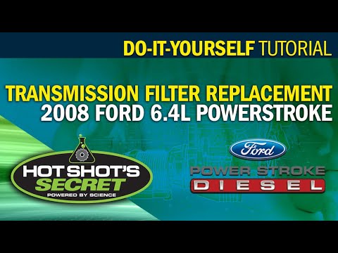 How to Change the Transmission Oil & Filter on a Ford 6.4L Powerstroke