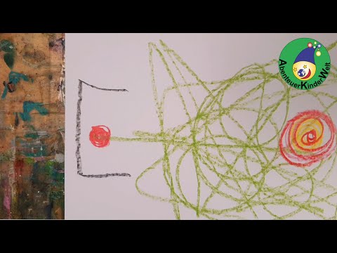 Der Ball ist rund -  Malgeschichte